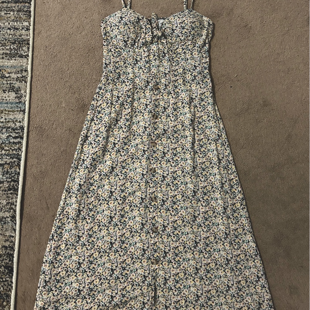 Mid length corset style dress size medium.